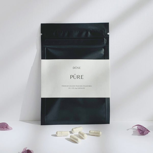 Dose PURE Golden Teacher Microdose Psilocybin Capsules - Image 3